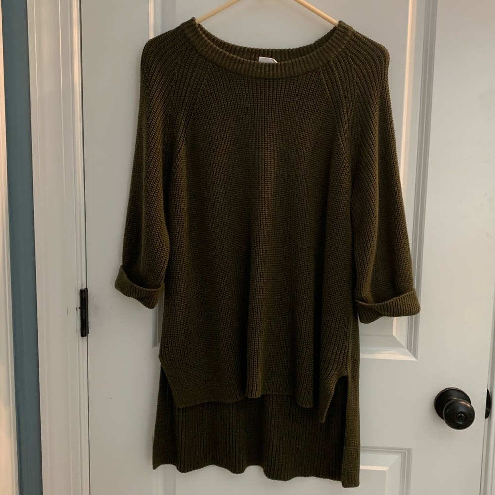 MOTE HIGH/LOW SWEATER